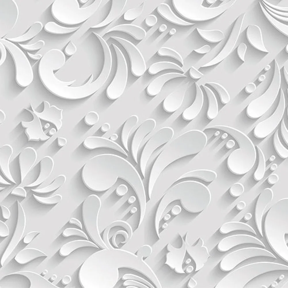 Luxury textured wallpaper adding depth to a modern Dubai living room wall