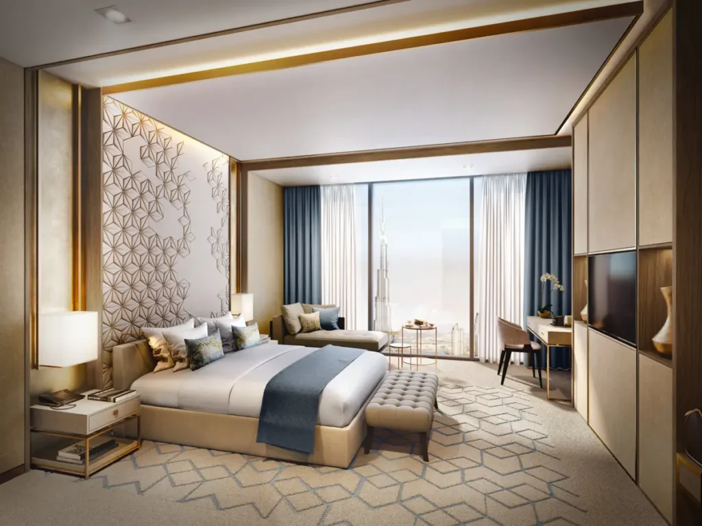 wallpaper selection based on natural light in dubai apartments
