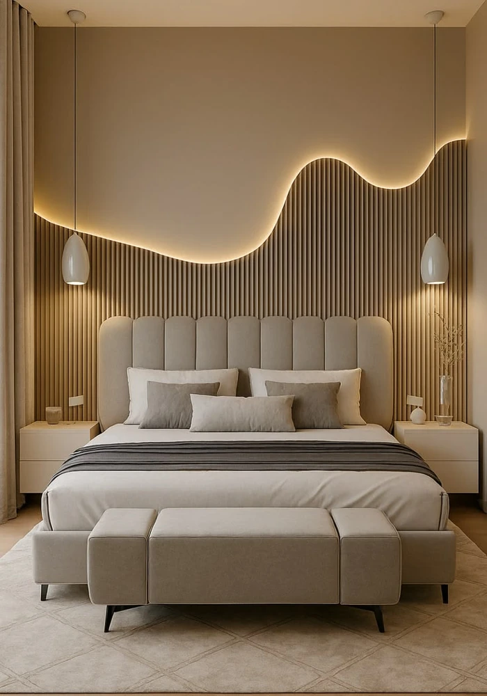 Bedroom Wall Panels Dubai for Modern Bedroom Interior